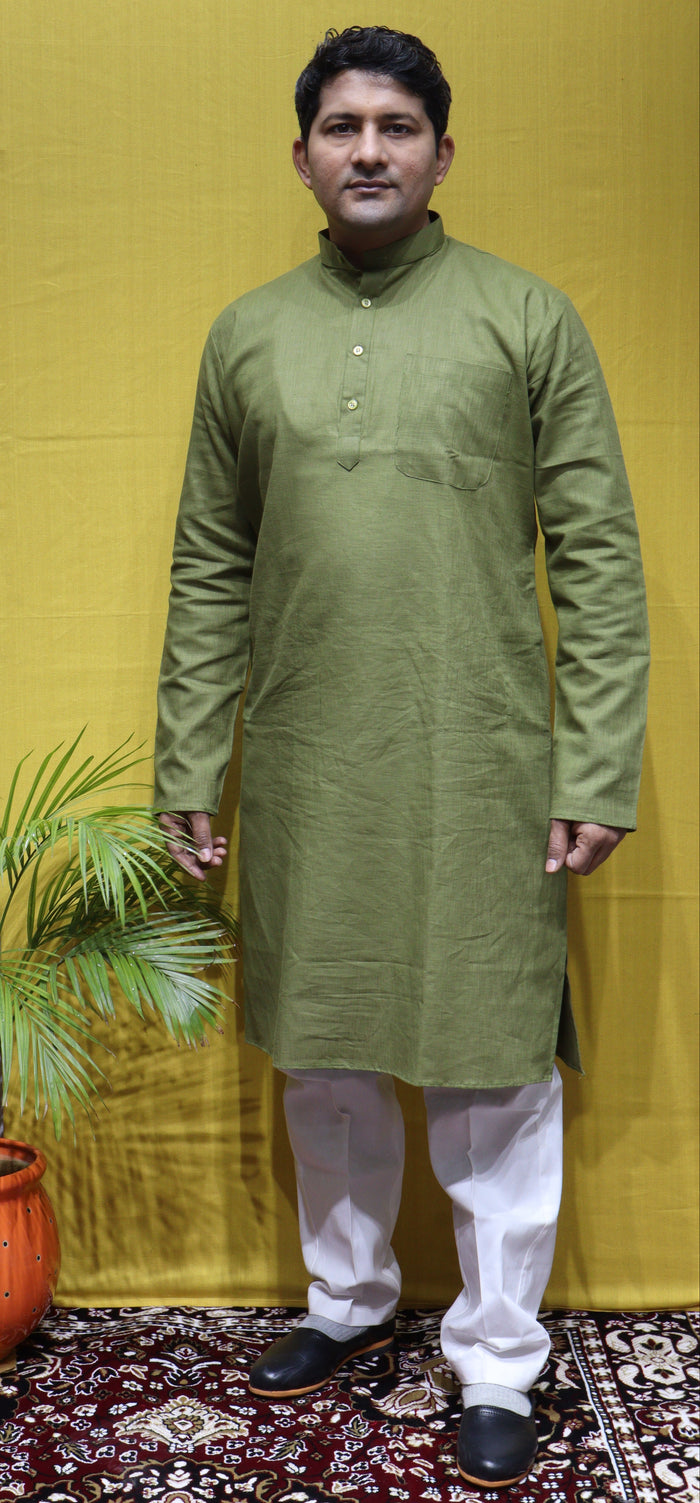 Linen Kurta – Premium Linen Fabric Traditional Mens Wear