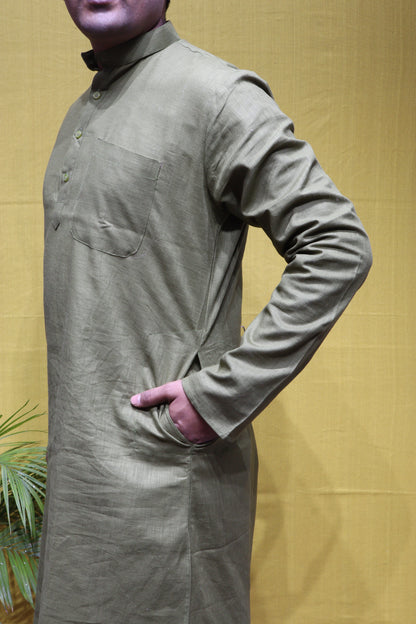 Linen Kurta – Premium Linen Fabric Traditional Mens Wear