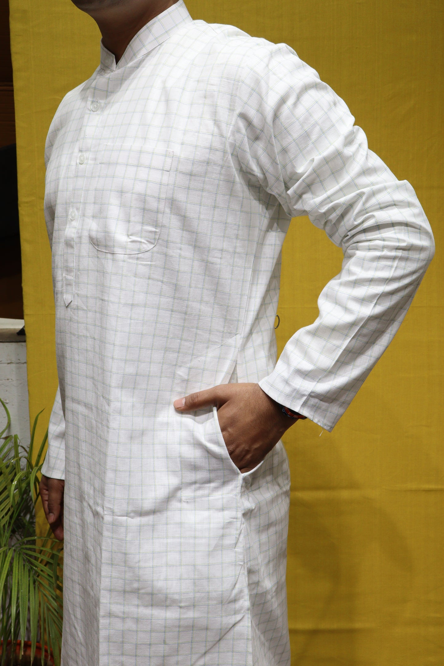 Linen Kurta – Premium Linen Fabric Classic Traditional Wear