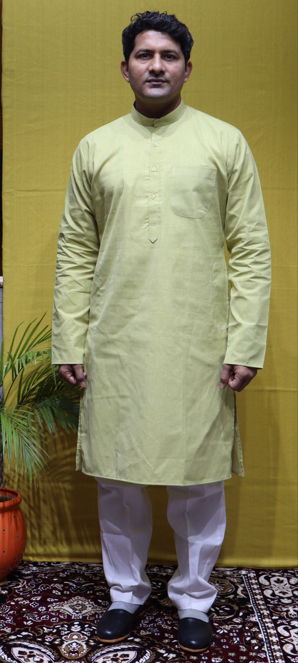 Cotton Men Kurta – Pure Cotton Classic Traditional Wear