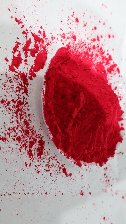 Adhunik Swadeshi Bhandar Organic Rose Red Gulal – 100% Herbal & Natural Holi Color (100g)