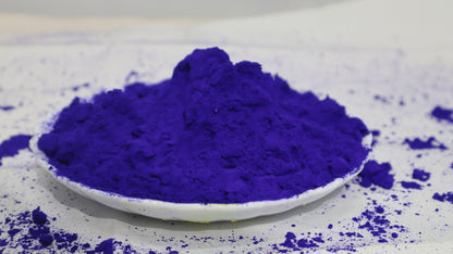 Adhunik Swadeshi Bhandar Organic Blue Orchid Gulal – 100% Herbal & Natural Holi Color (100g)