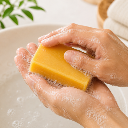 Satva Herbal Lemon Bath Soap Natural Skin Care