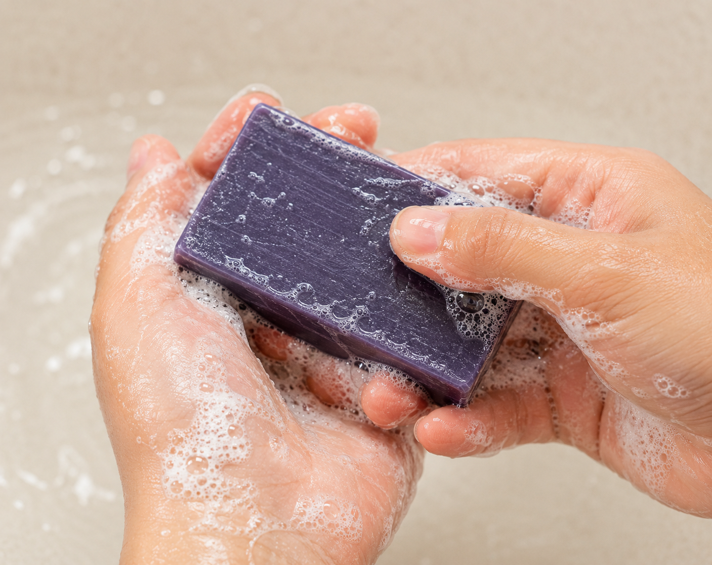 Satva Herbal Lavender Bath Soap Natural Skin Care