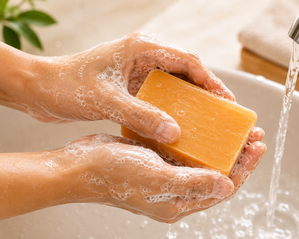 Satva Mango Glycerine Bath Soap Natural Skin Care