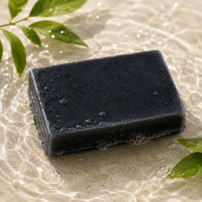 Satva Neem Charcoal Soap with Neem and Activated Charcoal
