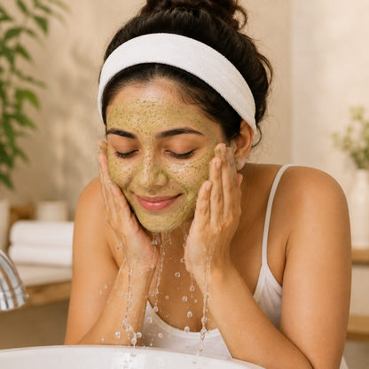 Satva Neem Powder Face Pack for Oily Skin Care
