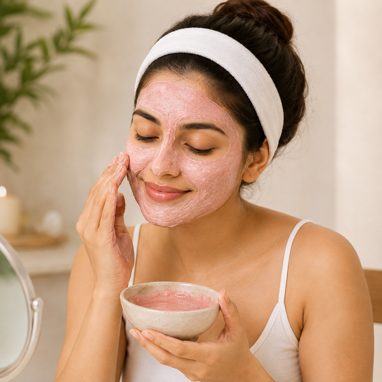Satva Rose Face Pack with Natural Rose Ingredients