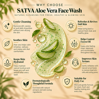 Why Choose Aloe Vera Scrub Face Wash