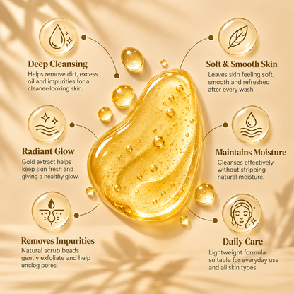 SATVA Gold Face Wash cleansing and skincare highlights