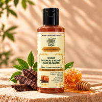 SATVA Khadi Shikakai & Honey Hair Cleanser – 210ml