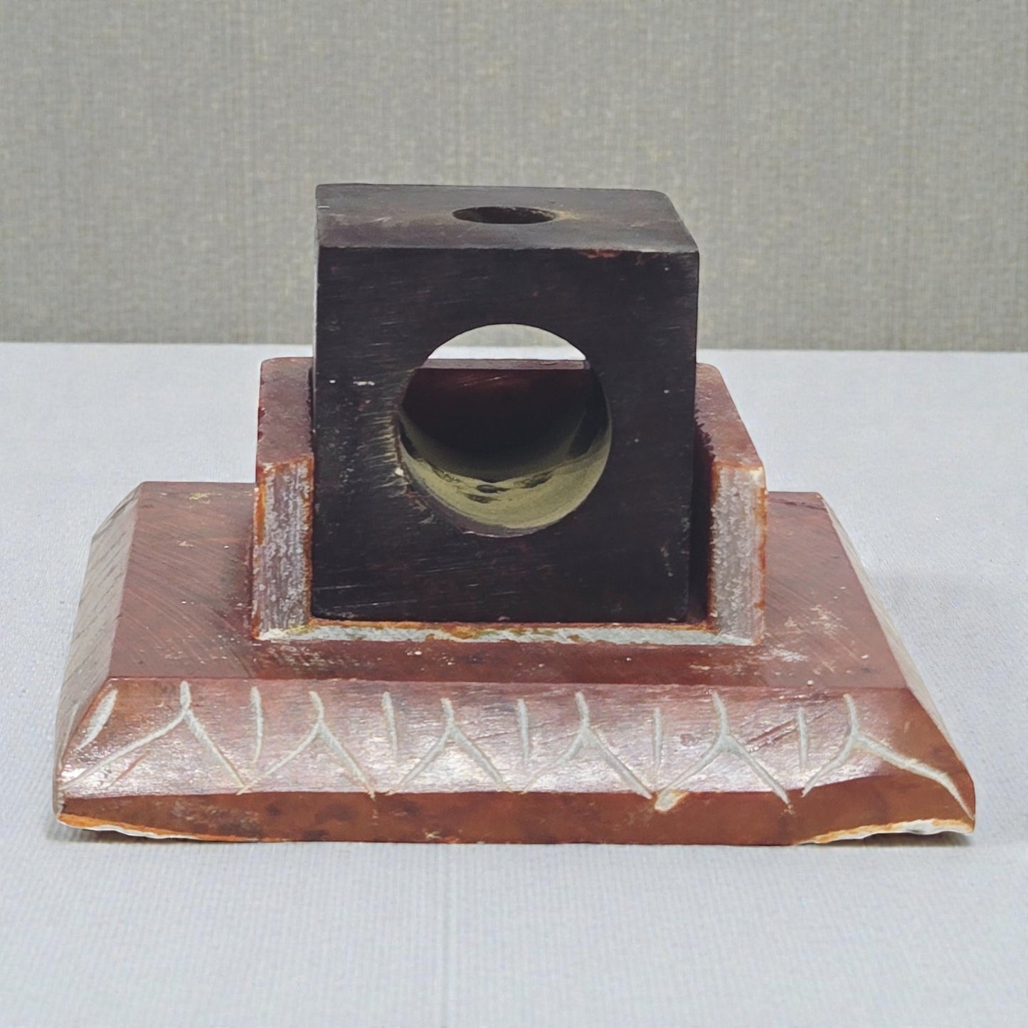 Handcrafted Marble Agarbatti Stand – Decorative Incense Stick Holder for Pooja & Home