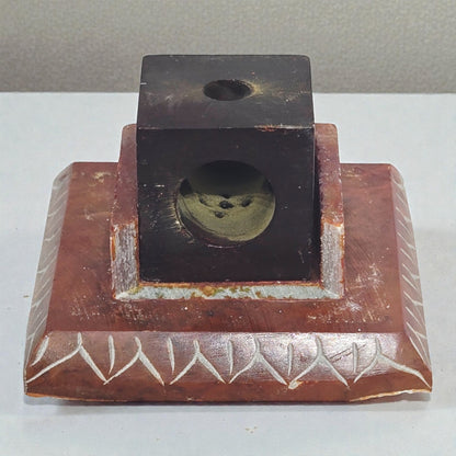 Handcrafted Marble Agarbatti Stand – Decorative Incense Stick Holder for Pooja & Home