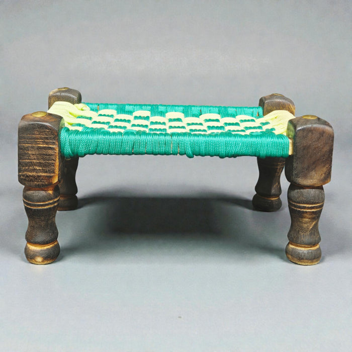 Handcrafted Laddu Gopal Charpai – Mini Traditional Khat for Bal Gopal Ji