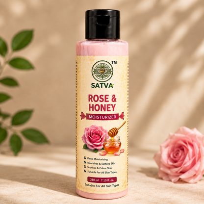 SATVA Rose & Honey Moisturizer 210ml