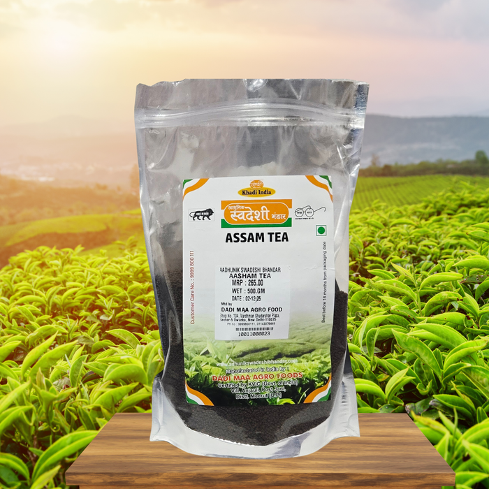Premium Assam Tea 500g – Strong & Aromatic Black Tea | Adhunik Swadeshi Bhandar