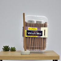 WISH ME Dhoop Sticks 180g (Special Edition) – Premium Bamboo-less Incense for Pooja, Meditation & Home Fragrance – Long Lasting 'Daily Deo' Scent with Holder