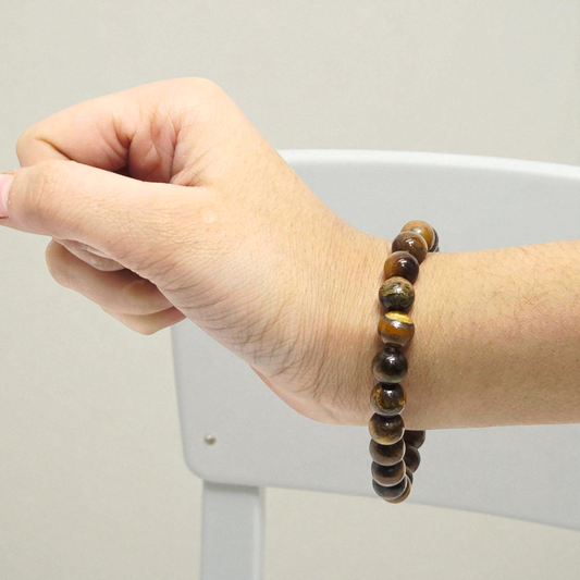 Tiger Eye Stone Bracelet for Strength, Confidence & Daily Protection