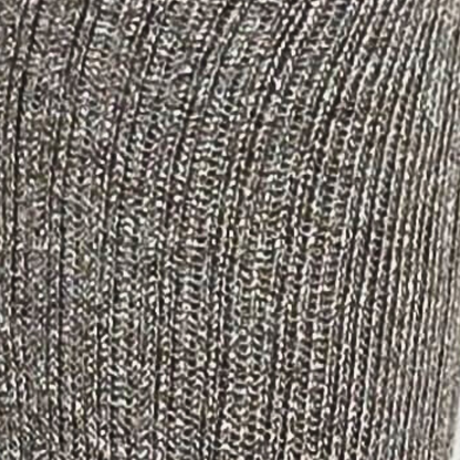 Premium Grey Woolen Thermal Socks for Men & Women – Winter Crew Socks with Arch Support & Geometric Pattern